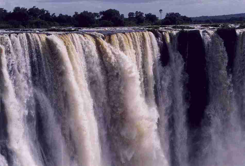 Les chutes Victoria.